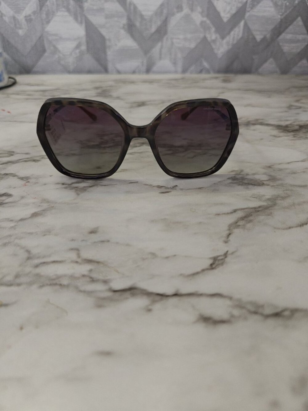 Christian Siriano Ursula Rx'able Womens Sunglasses Grey Tortoise 56.5-18.5-144